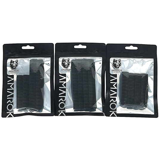 Rail Cover - Black B (4pcs Long(3 panels))