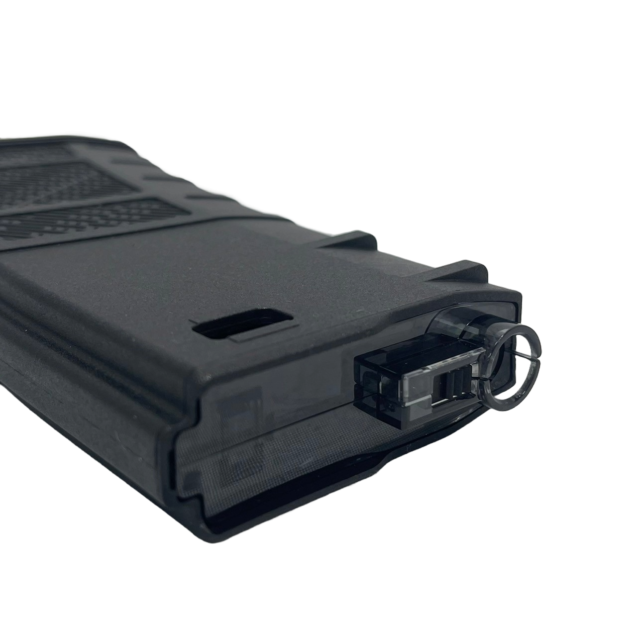 Amarok AM250 M Series - 250 rounds Fast Feed Mid Cap Magazine - Type A - Black - Smoke Top