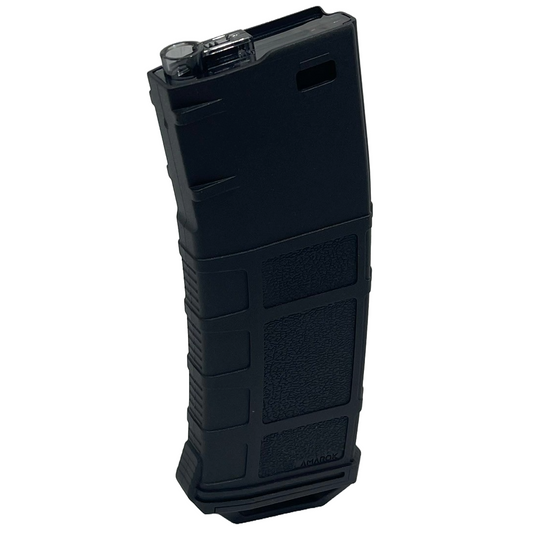 Amarok AM250 M Series - 250 rounds Fast Feed Mid Cap Magazine - Type B - Black cover with Smoke Top