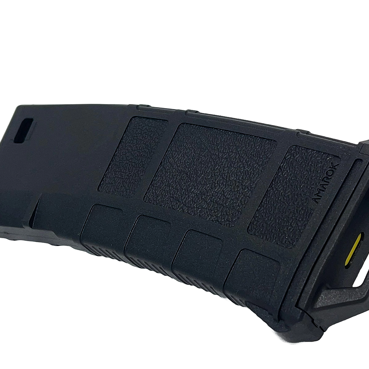 Amarok AM250 M Series - 250 rounds Fast Feed Mid Cap Magazine - Type B - Black cover with Yellow top