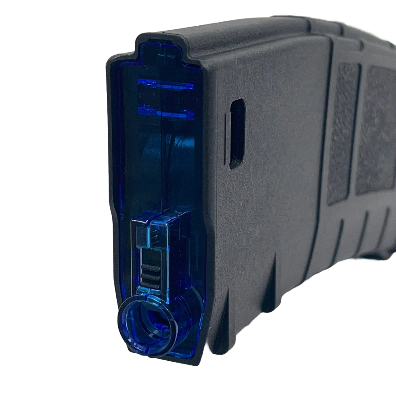 Amarok AM250 M Series - 250 rounds Fast Feed Mid Cap Magazine - Type B - Black cover with Blue top