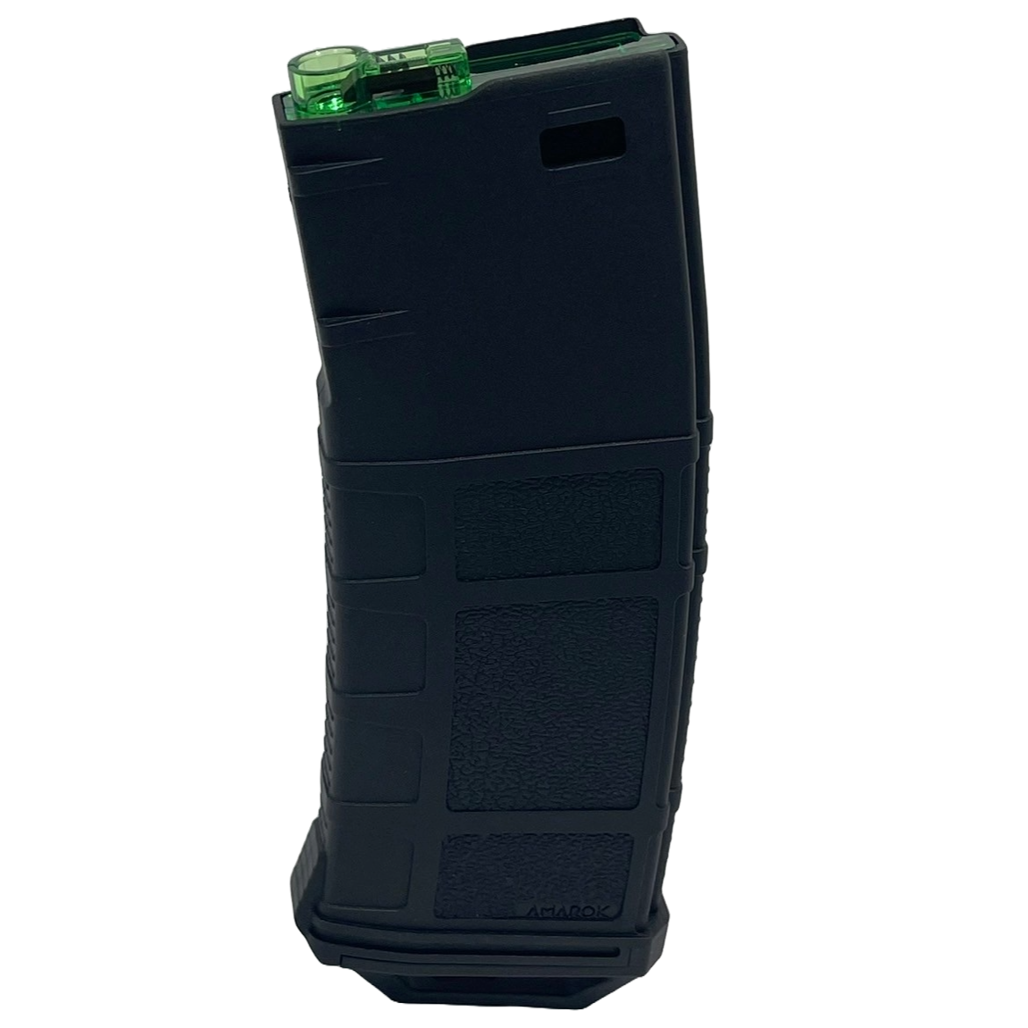 Amarok AM250 M Series - 250 rounds Fast Feed Mid Cap Magazine - Type B - Black cover with Green top
