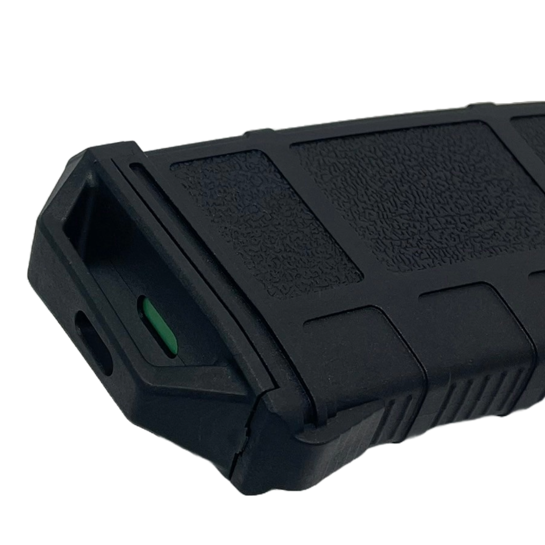 Amarok AM250 M Series - 250 rounds Fast Feed Mid Cap Magazine - Type B - Black cover with Green top